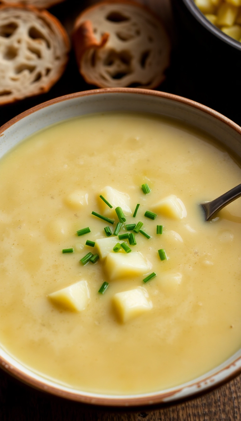 27 Comfort Food Dinner Ideas for the Whole Family (Dinner Just Got Easier!) - 15. Potato and Leek Soup