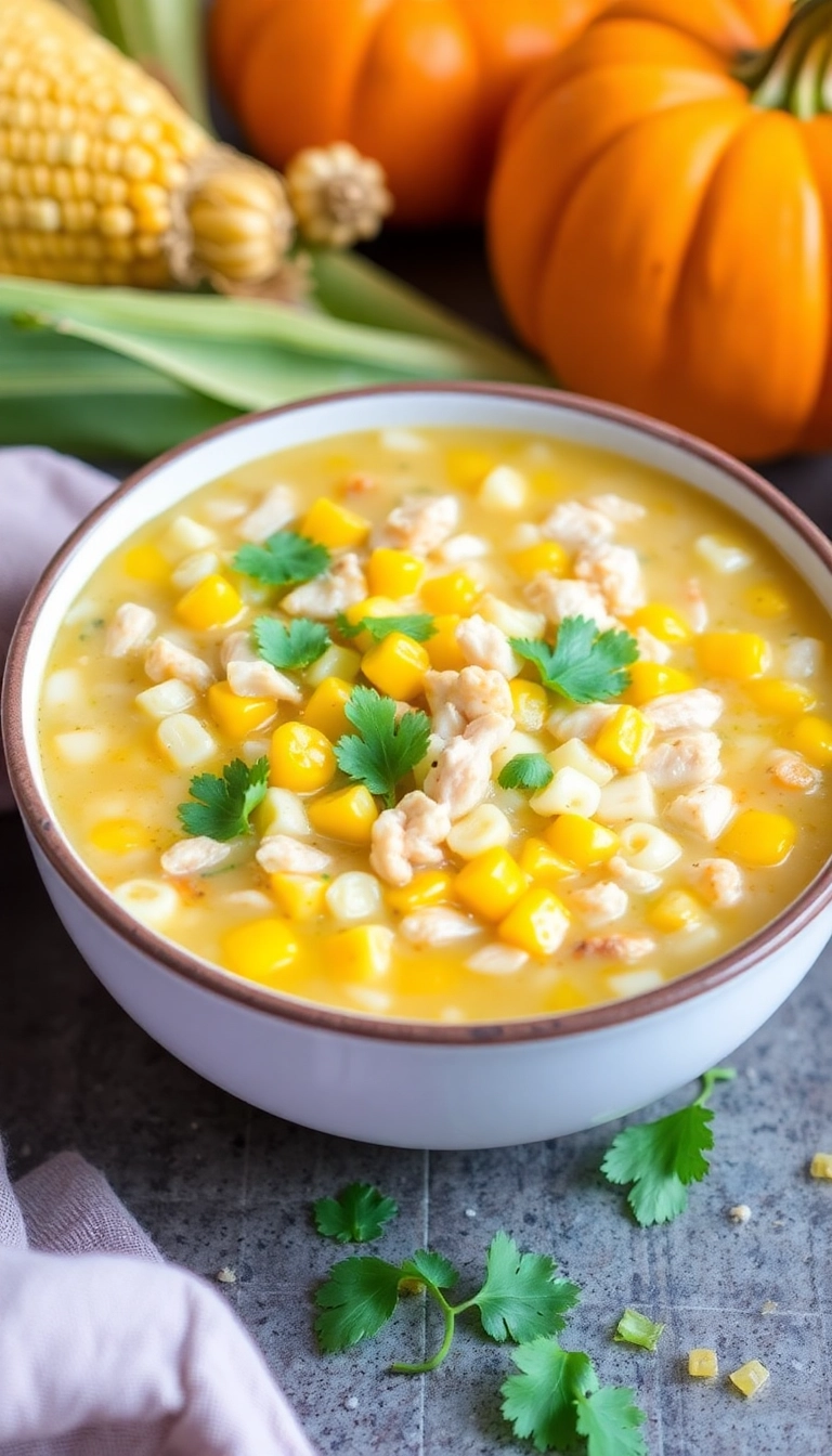 26 Cozy Chicken Wild Rice Soup Ideas Perfect for Fall (Trust Us, #5 Is Amazing!) - 12. Chicken Wild Rice Soup with Corn