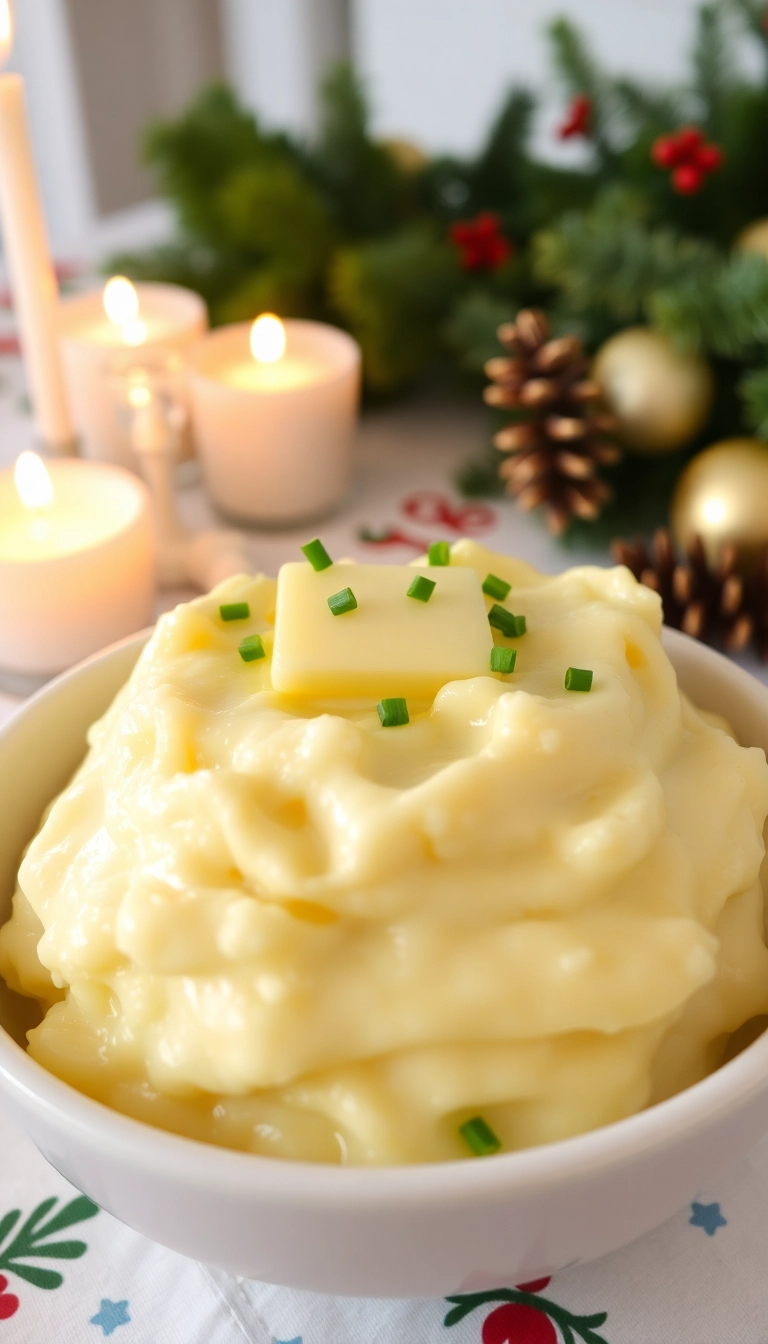 27 Christmas Dinner Party Ideas You Can’t Afford to Miss (Especially #13!) - 3. Creamy Garlic Mashed Potatoes