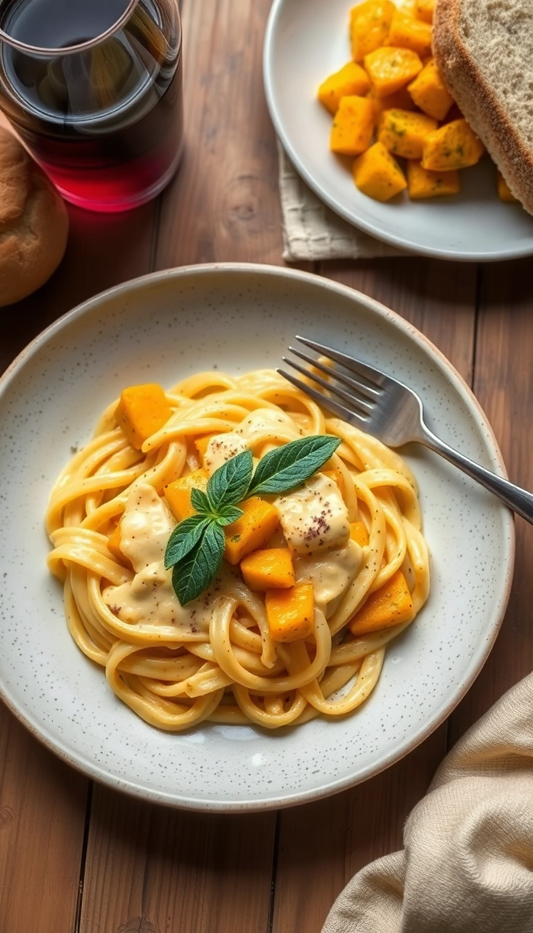 31 Irresistible Butternut Squash Recipes That Will Make You Want Seconds! - 4. Butternut Squash Pasta