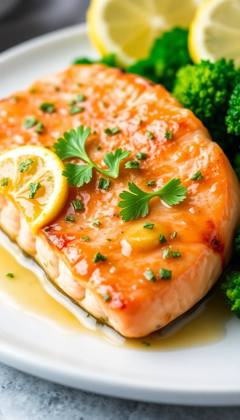 26 Healthy Salmon Dishes That Are Quick, Easy, and Delicious! - 1. Lemon Garlic Butter Salmon