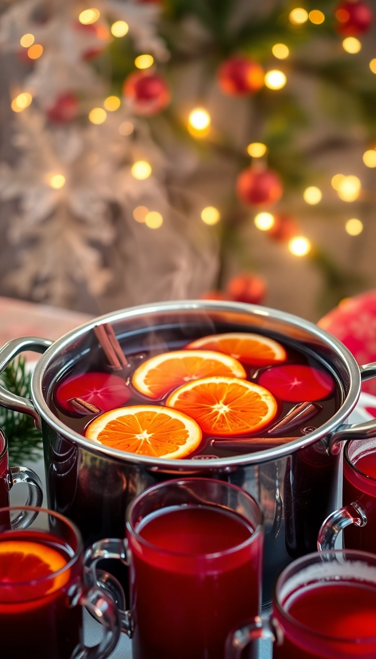 36 Christmas Dinner Menu Ideas That Will Steal the Show This Holiday Season! - 12. Mulled Wine