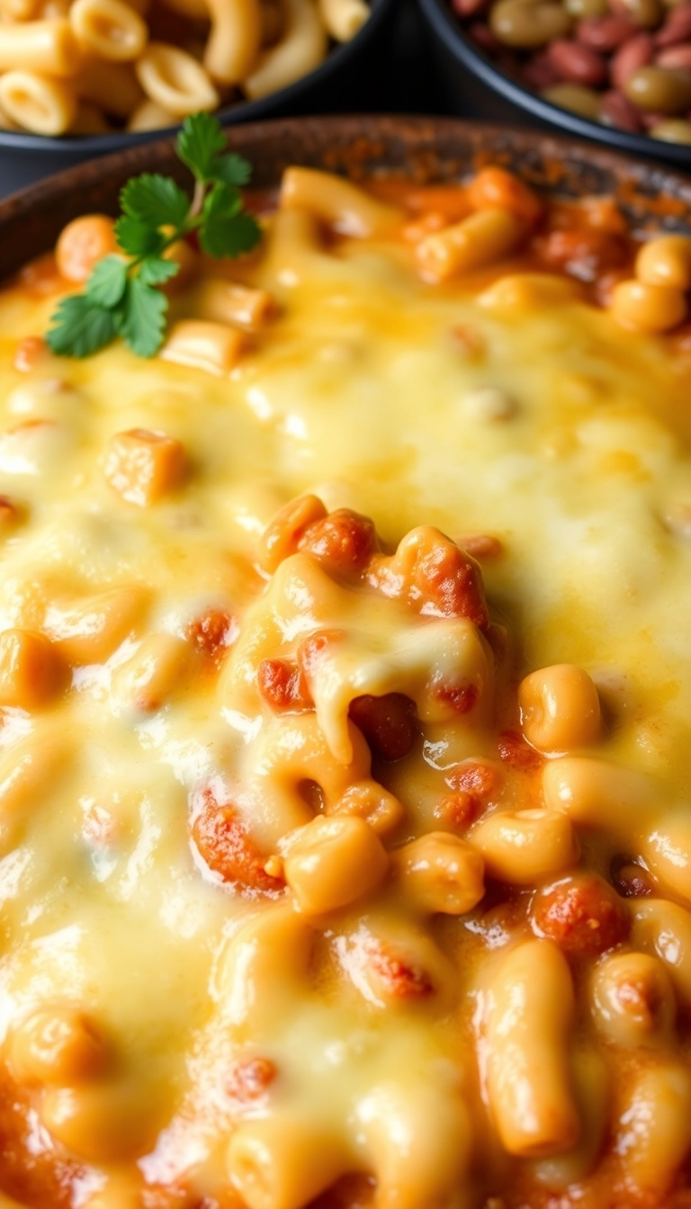 34 Unique Chili Recipe Ideas That Will Spice Up Your Dinner Tonight! - Chili Mac Casserole