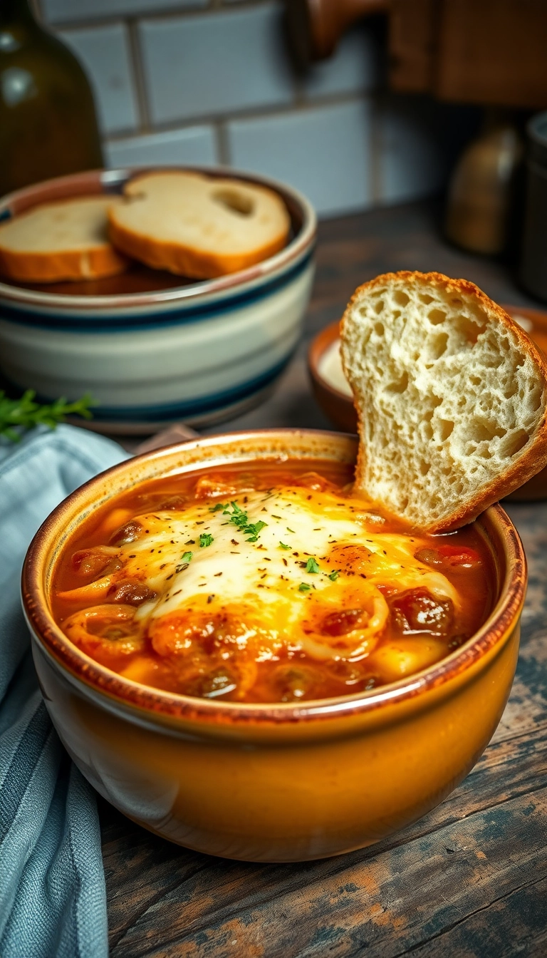 38 Soup Dinner Ideas That Will Warm Your Soul (You Won't Believe #17!) - 10. French Onion Soup