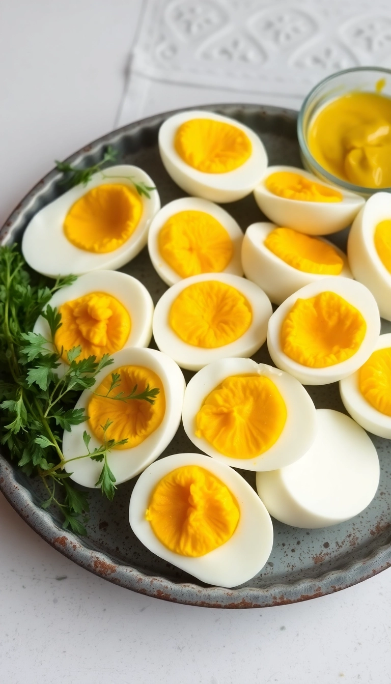 25 Carnivore Snacks Ideas That'll Make Your Taste Buds Dance! - 6. Hard-Boiled Eggs