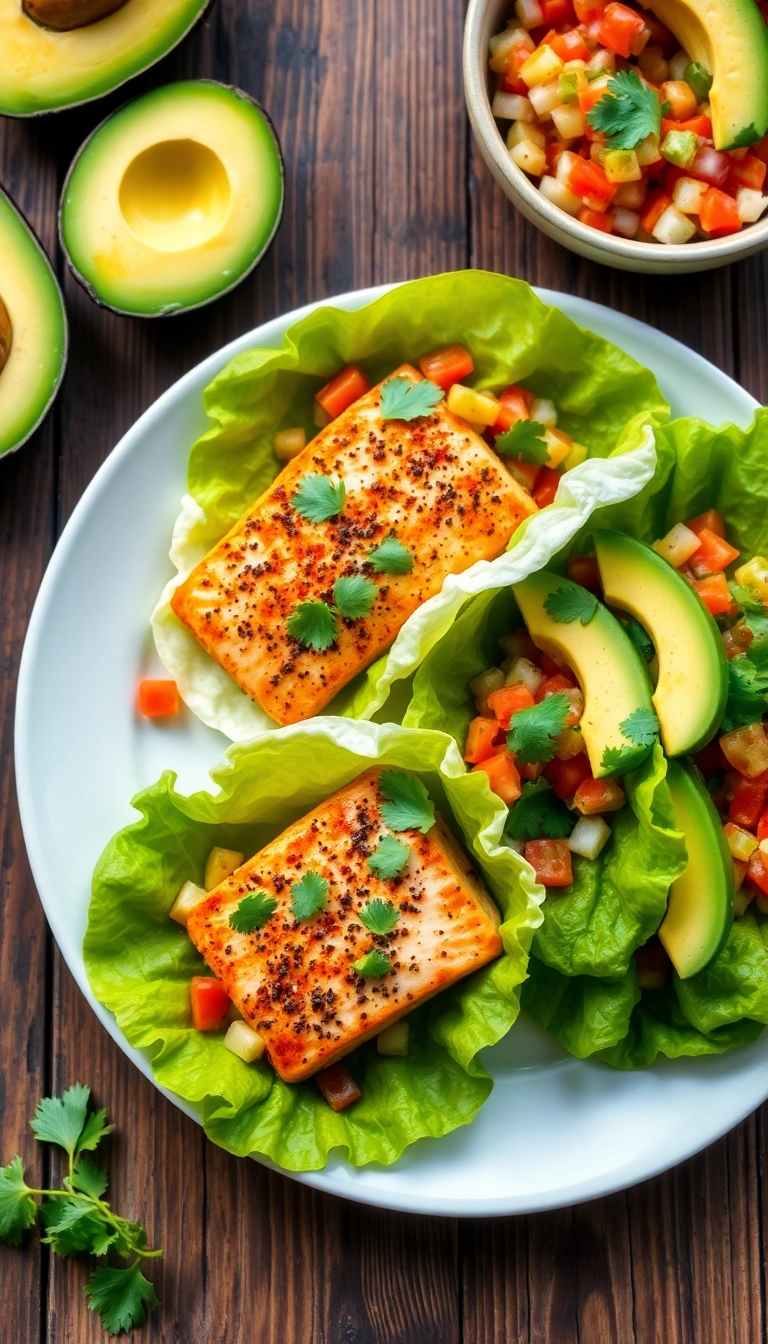 26 Quick and Easy Salmon Recipes for Dinner – Ready in 30 Minutes or Less! - 20. Taco-Spiced Salmon