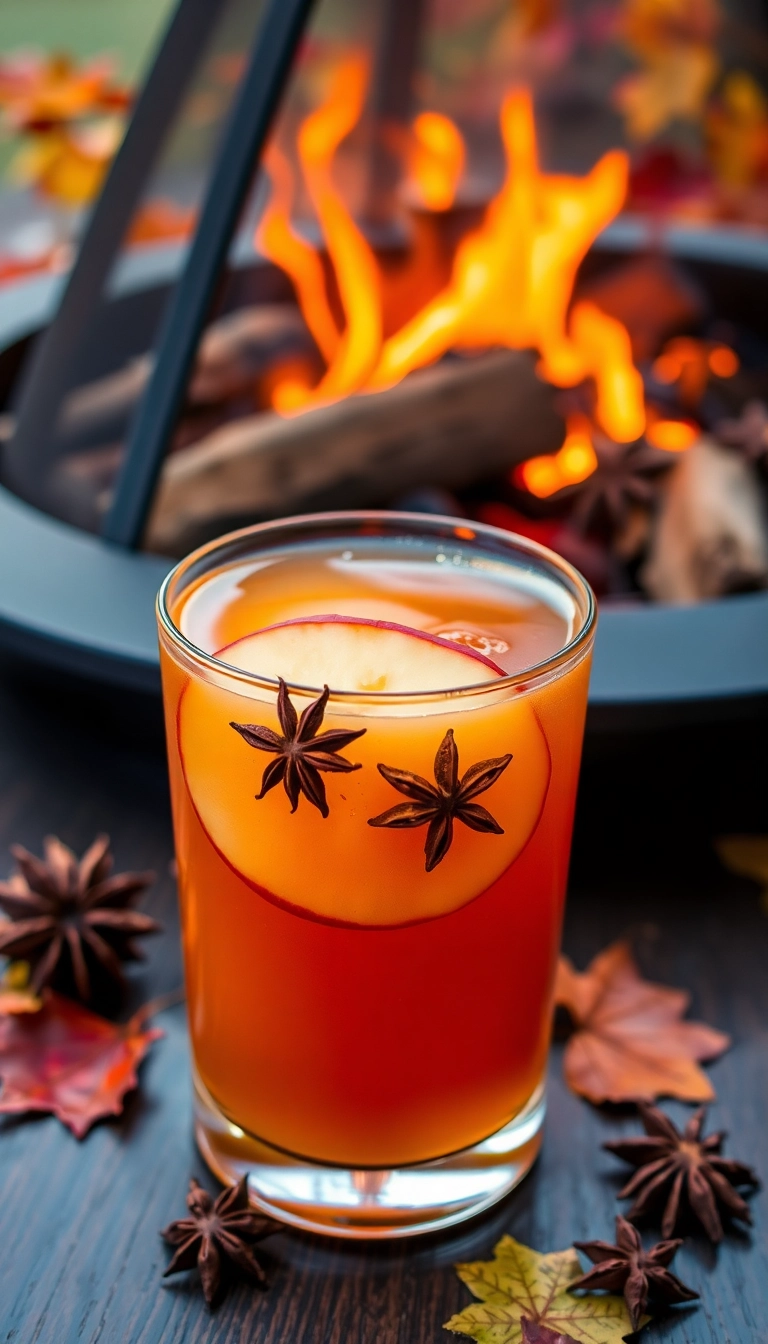 34 Apple Cider Cocktail Ideas That'll Make You Fall in Love with Autumn! - 17. Spiced Rum Apple Cider