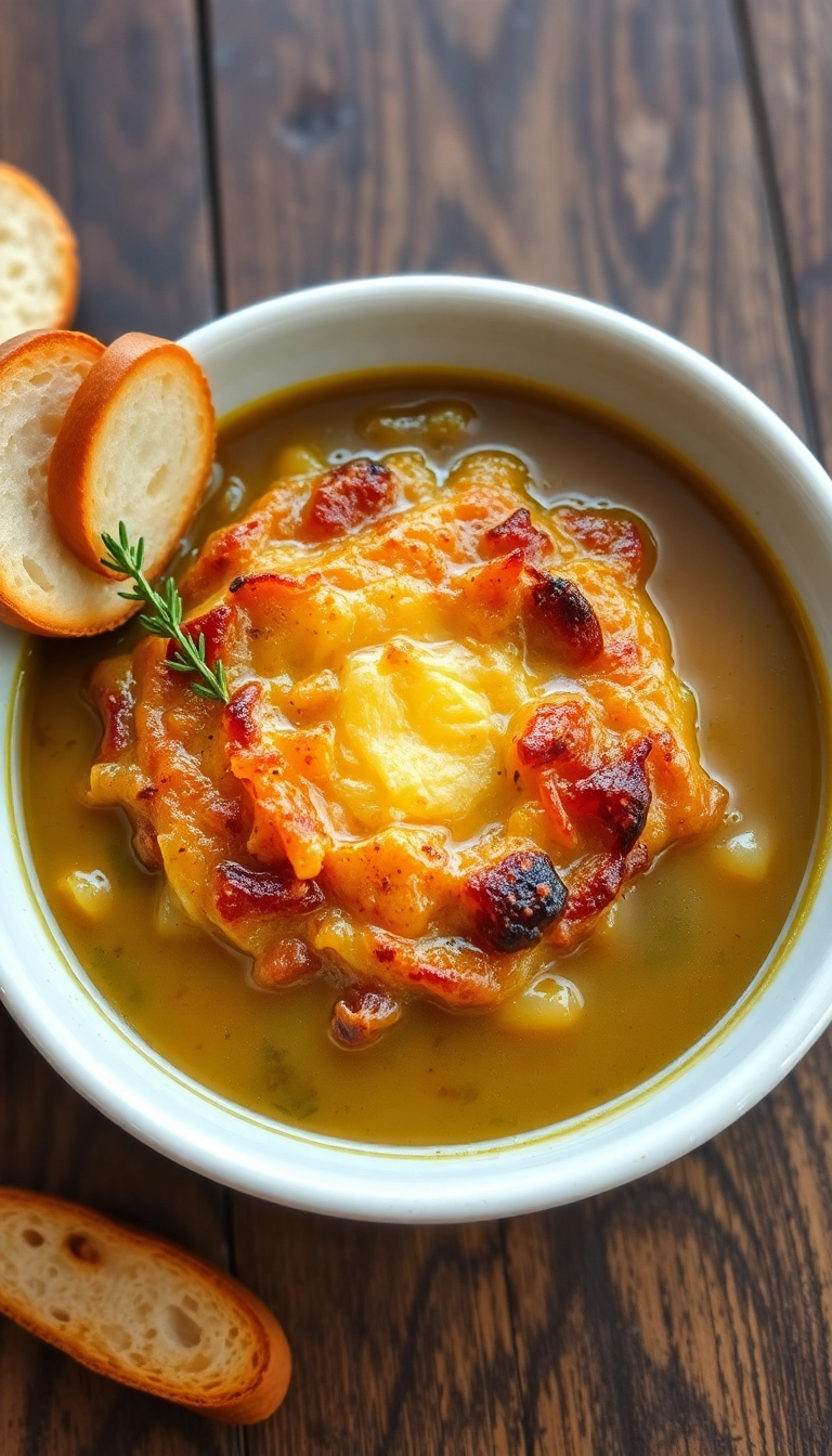 37 Cozy Winter Soup Ideas That'll Warm You Up from the Inside Out! - 7. French Onion Soup