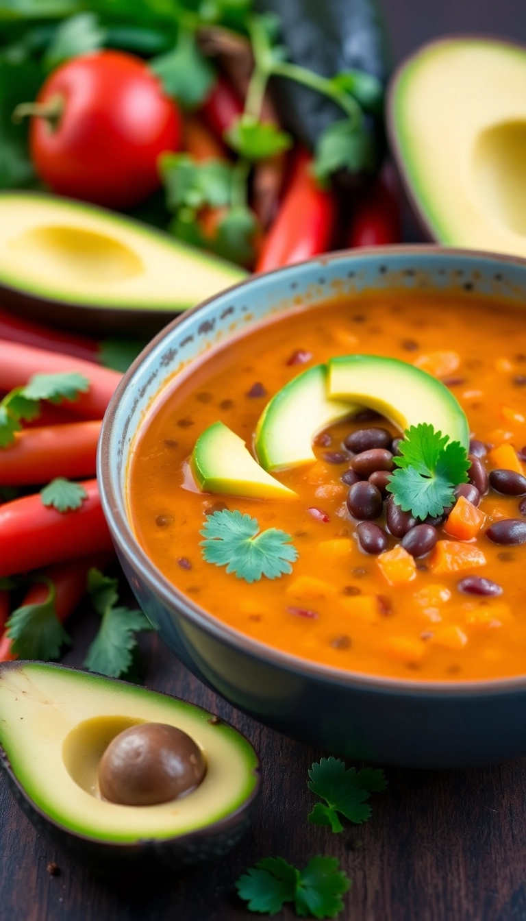 38 Soup Dinner Ideas That Will Warm Your Soul (You Won't Believe #17!) - 12. Sweet Potato and Black Bean Soup