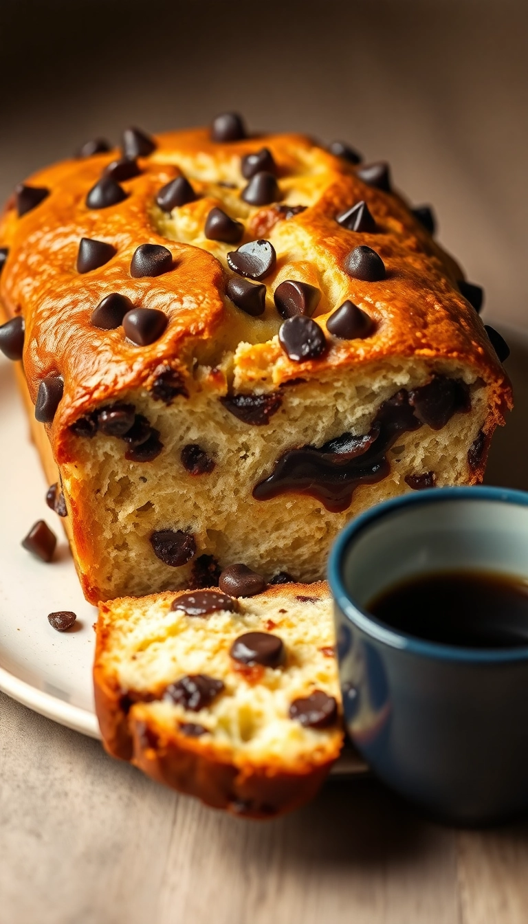 38 Fresh-Baked Bread Ideas That'll Make Your Kitchen Smell Divine! - 10. Chocolate Chip Brioche