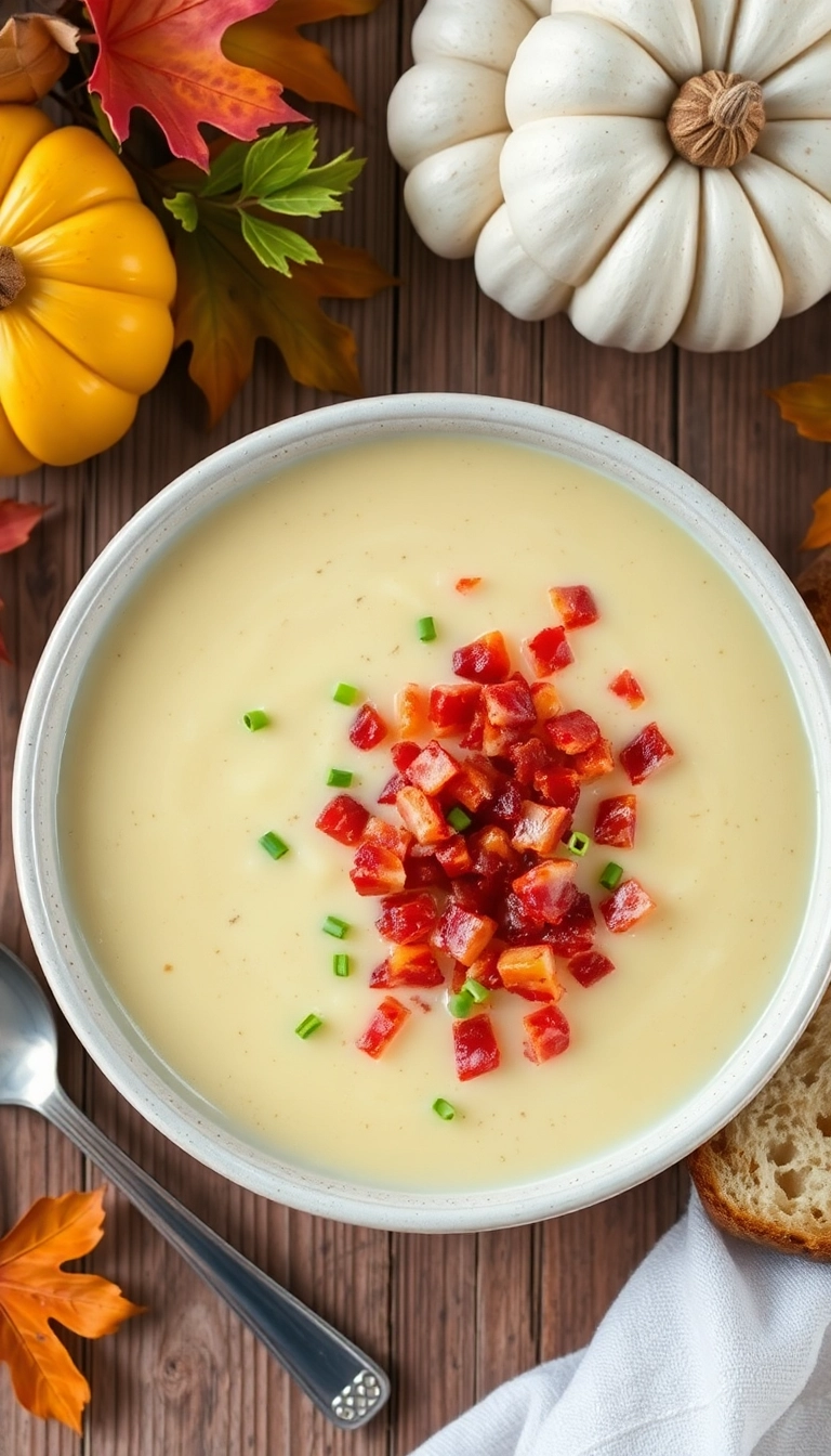 34 Easy Crockpot Soup Ideas That Will Warm Your Soul (You Won't Believe #12!) - 6. Creamy Potato Soup