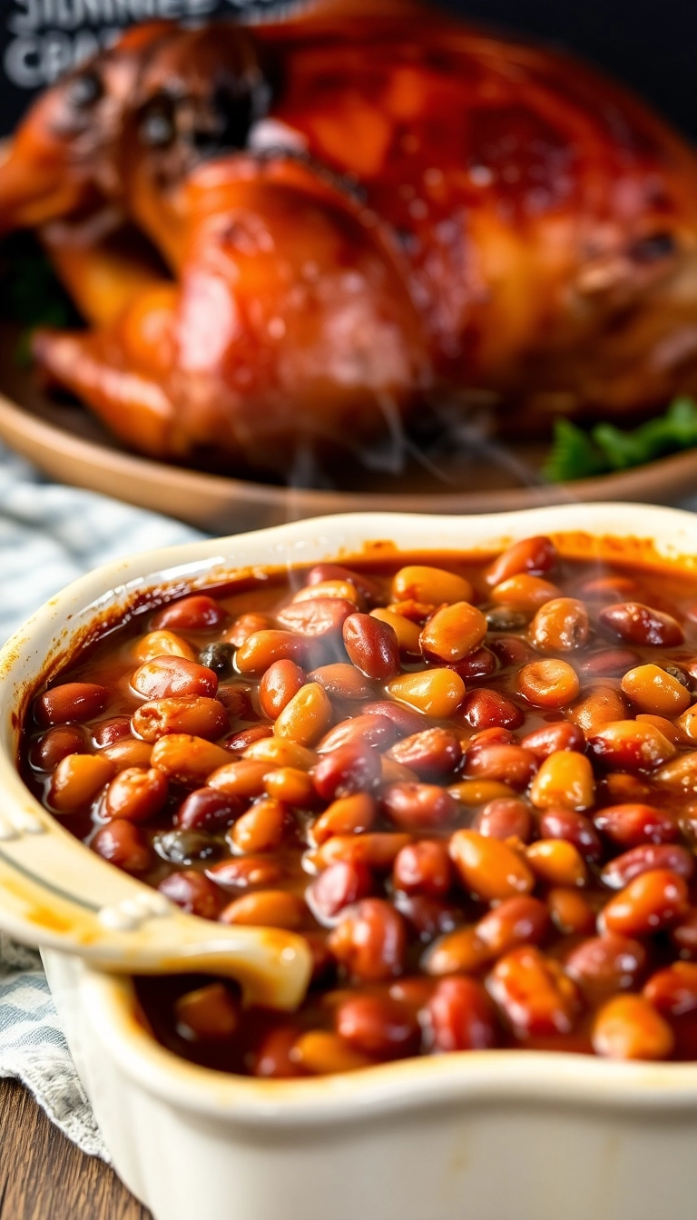 24 Genius Side Dishes for Smoked Chicken (You Need #15!) - 11. Smoky Baked Beans