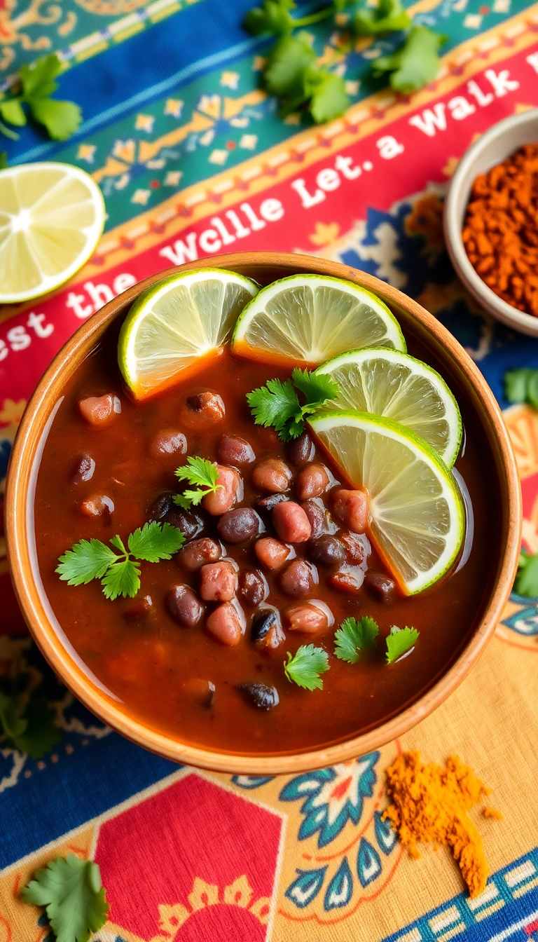 38 Soup Dinner Ideas That Will Warm Your Soul (You Won't Believe #17!) - 15. Black Bean Soup