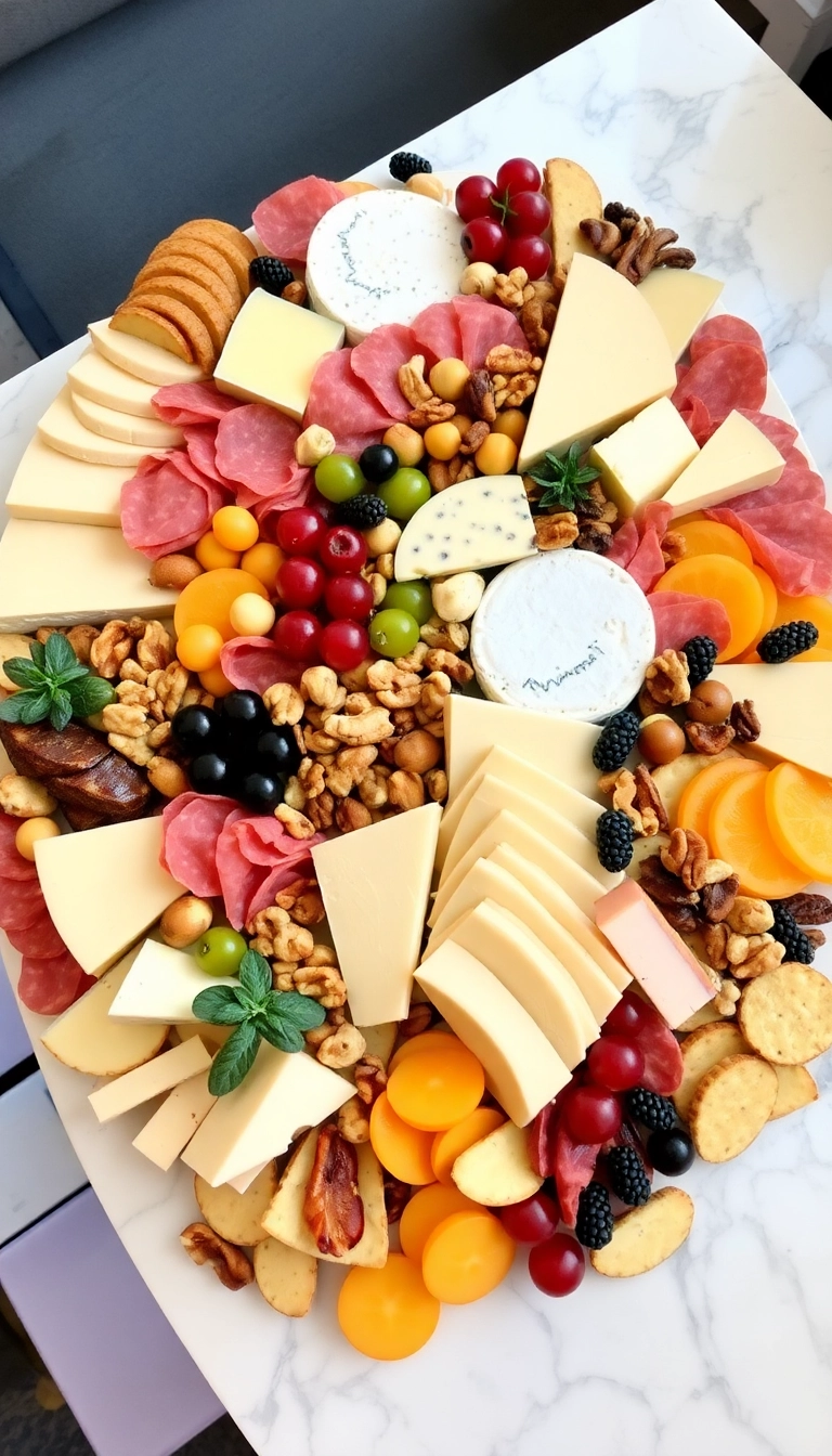 30 Easy Appetizer Recipes That Will Blow Your Guests Away (You Won't Believe #15!) - 8. Cheese and Charcuterie Board