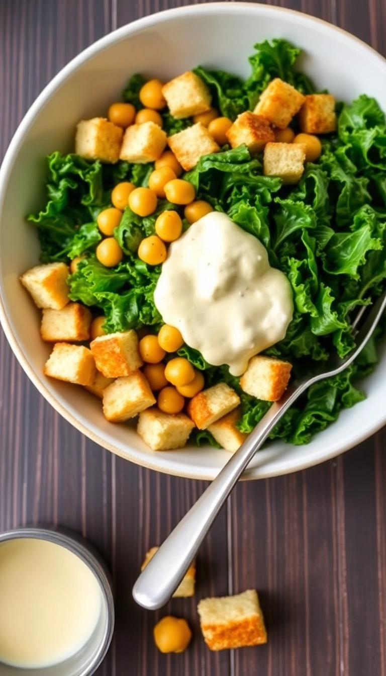 30 Must-Try Winter Salad Ideas for a Nutritious Boost (You’ll Love #23!) - 12. Caesar Salad with a Twist