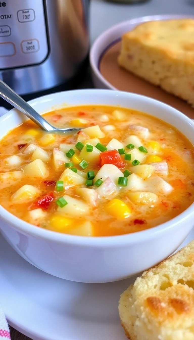 31 Spicy Potato Soup Recipes That'll Kick Your Taste Buds into High Gear (Don't Miss #7!) - 8. Spicy Potato and Corn Chowder