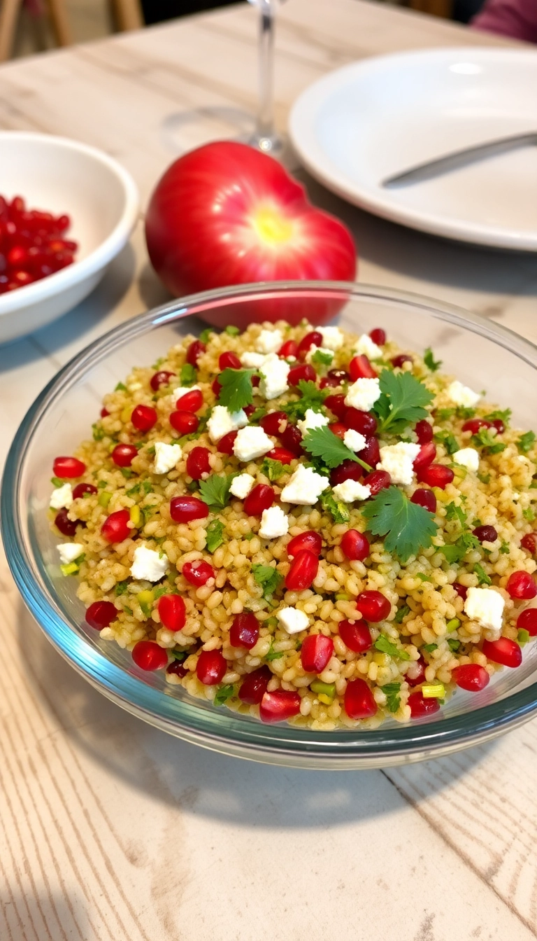 35 Gourmet Dinner Recipes That Will Impress Your Guests (You Won't Believe #17!) - 13. Quinoa Salad with Pomegranate