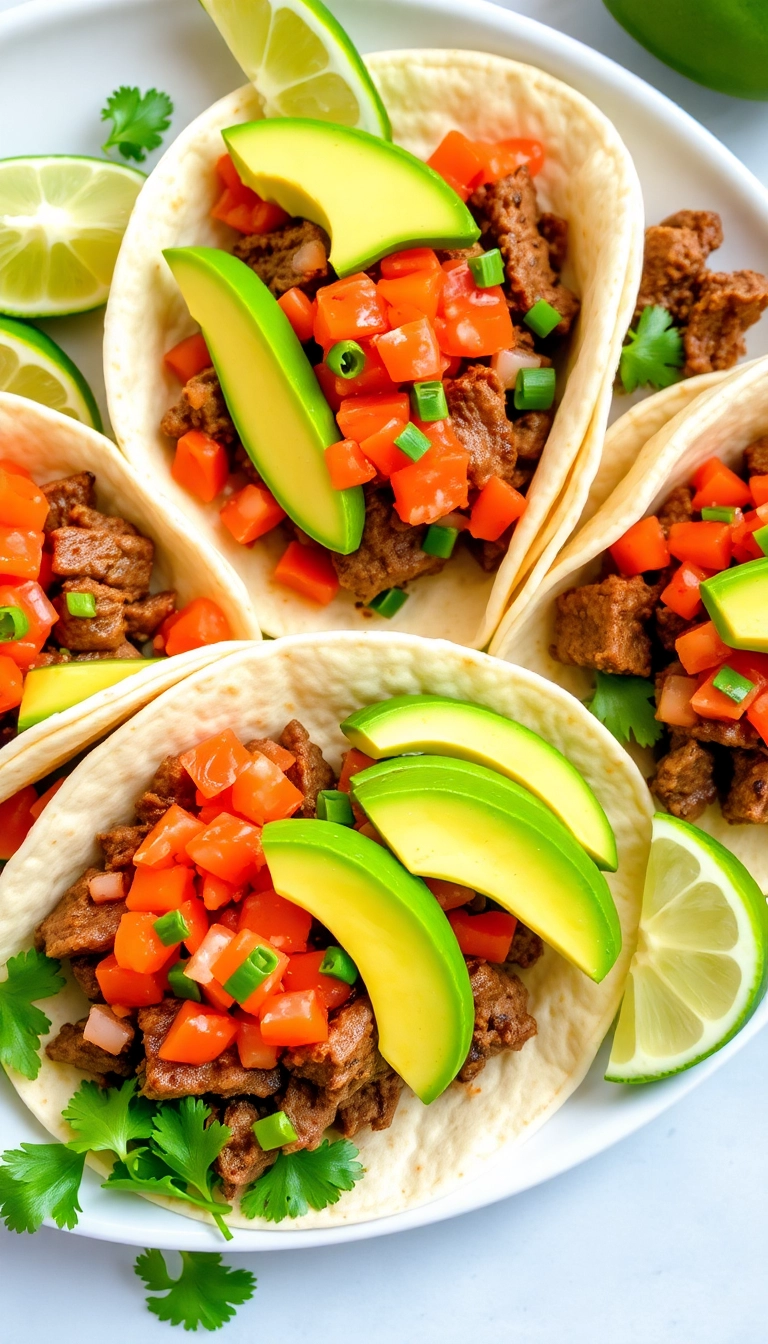 23 Dinner Recipes That Even Picky Eaters Will Love (You Won't Believe #12!) - 13. Beef Tacos with Homemade Salsa