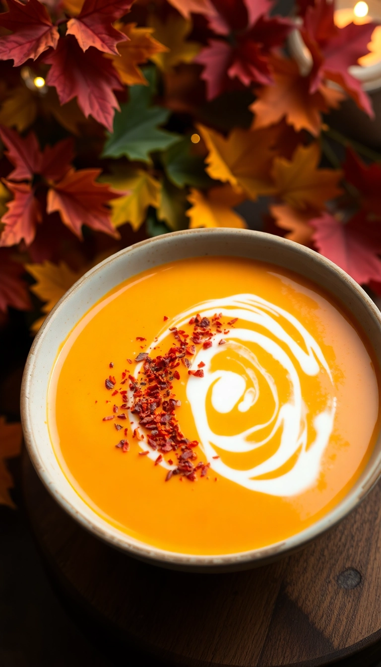 38 Soup Dinner Ideas That Will Warm Your Soul (You Won't Believe #17!) - 4. Spicy Butternut Squash Soup