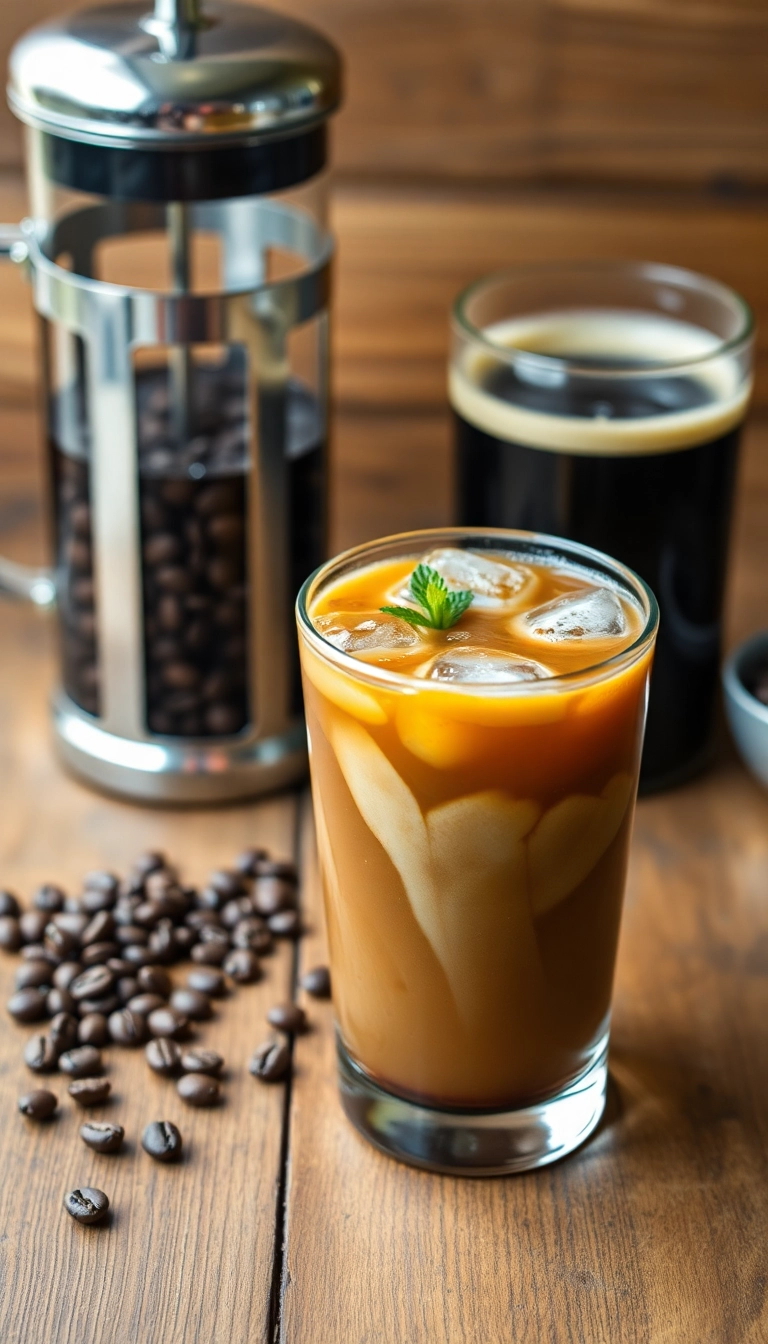 26 Best 7 Brew Drinks Ideas You Can Make at Home (Don’t Miss #1!) - 1. Classic Cold Brew Coffee