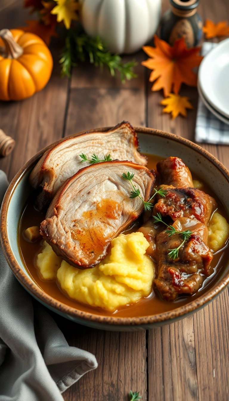 30 Juicy Roasted Meat Recipes Perfect for Your Next Dinner Party! - Cider-Braised Roast Pork