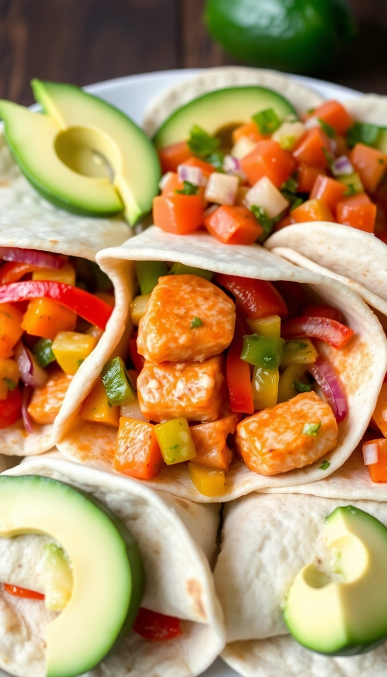 26 Healthy Salmon Dishes That Are Quick, Easy, and Delicious! - 16. Salmon Fajitas