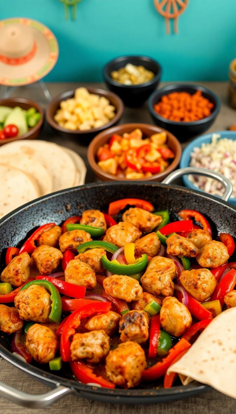 30 Cheap Dinner Recipes for Two That Will Blow Your Mind (You Won't Believe #17!) - 11. Easy Chicken Fajitas