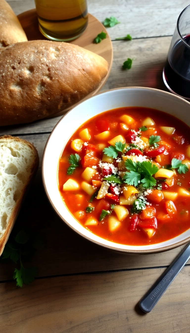 37 Mouthwatering Soup Recipes That Will Warm Your Soul (You Won't Believe #15!) - 3. Hearty Vegetable Minestrone