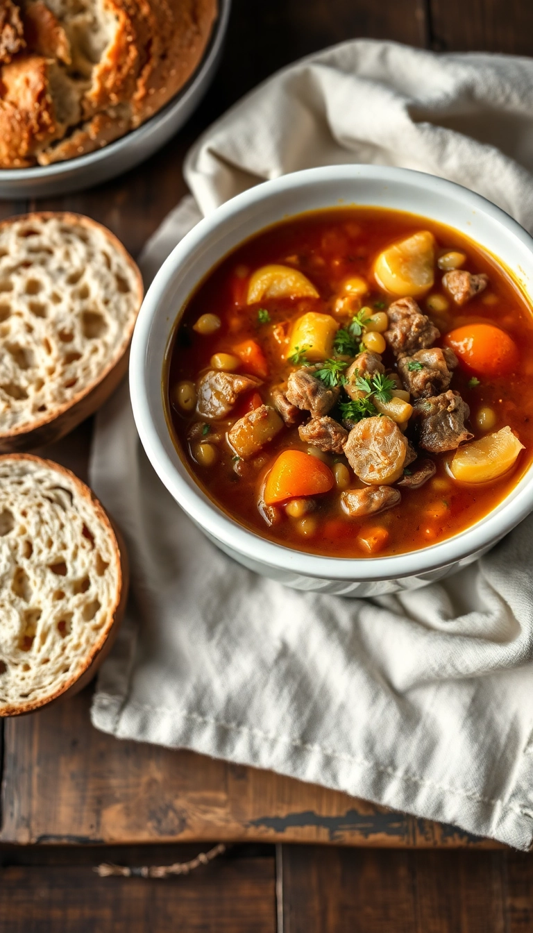 38 Soup Dinner Ideas That Will Warm Your Soul (You Won't Believe #17!) - 5. Beef and Barley Soup