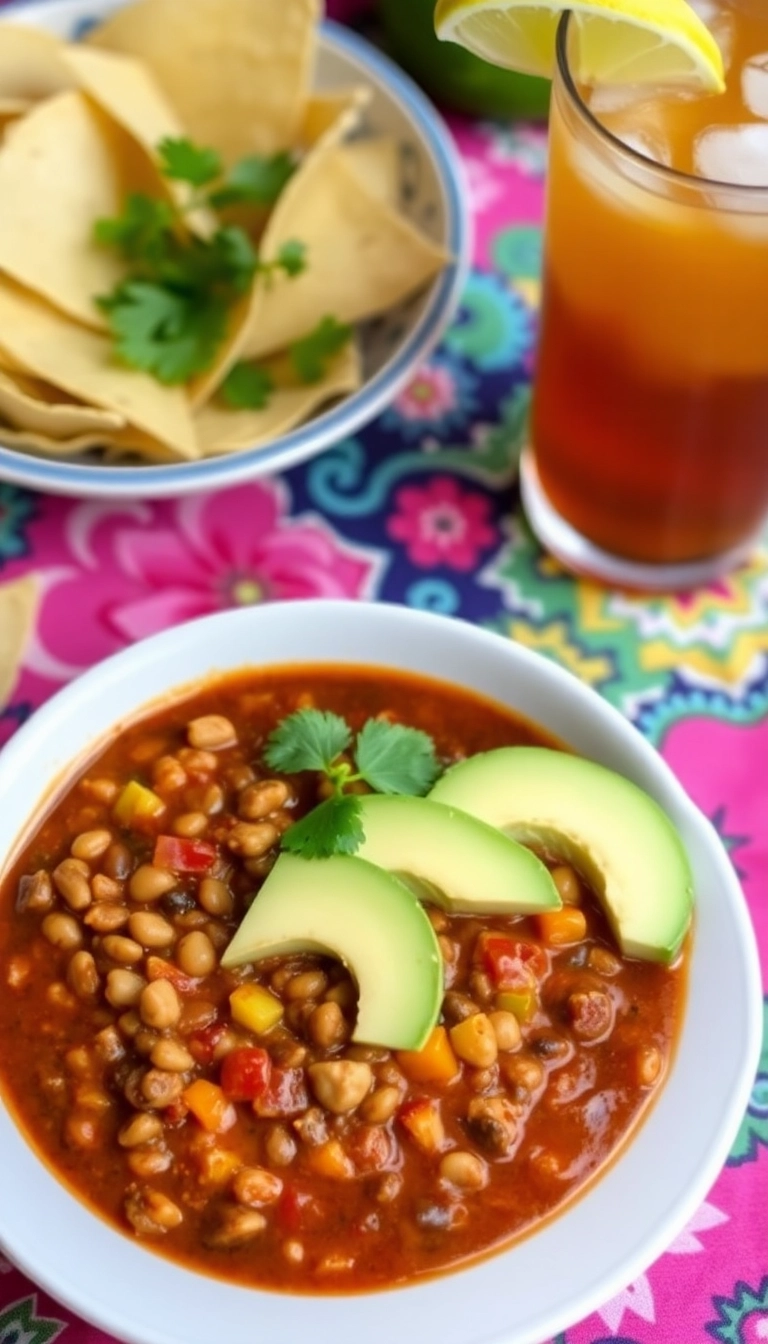 25 Cozy Winter Dinner Ideas That'll Make You Want to Hibernate! - 5. Lentil and Vegetable Chili