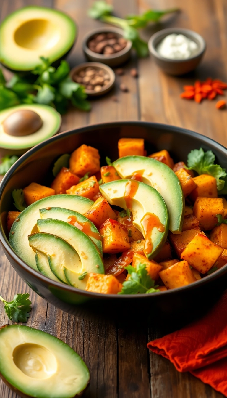 30 Cozy Butternut Squash Salad Ideas That Will Warm Your Heart! - Spicy Butternut Squash Salad