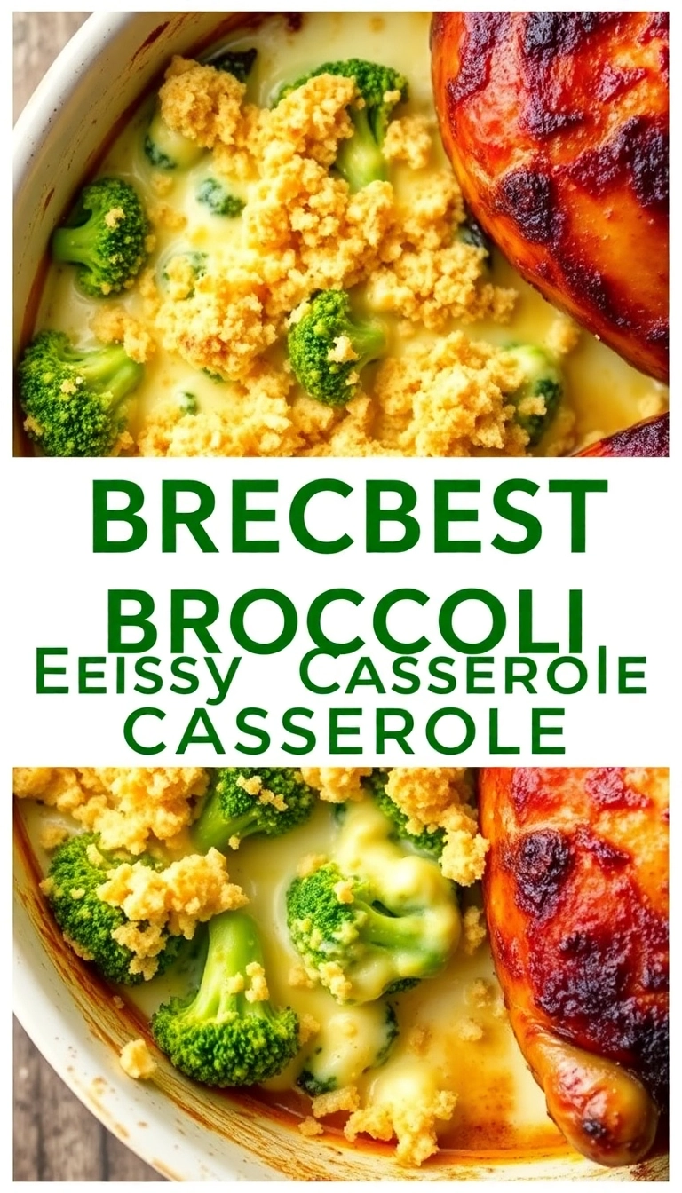 24 Genius Side Dishes for Smoked Chicken (You Need #15!) - 14. Cheesy Broccoli Casserole