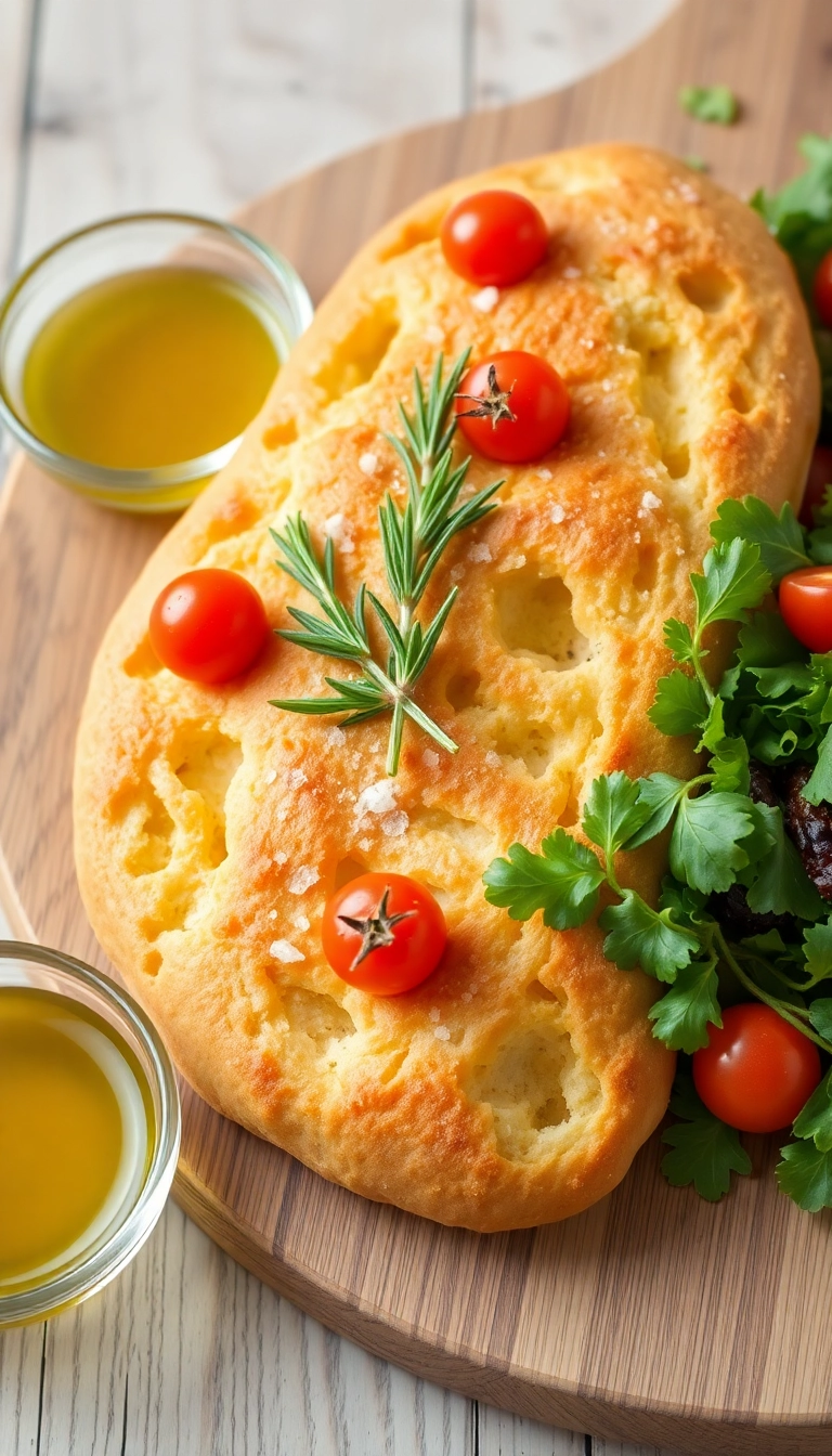 22 Homemade Bread Recipes That Bring Comfort to Your Dinner Table (#3 Is a Must-Try!) - 7. Focaccia Bread