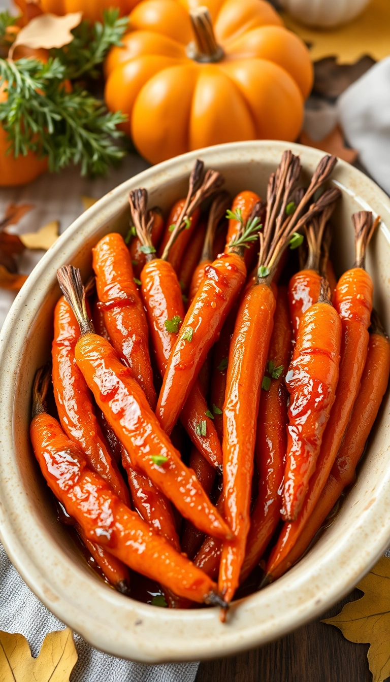 38 Thanksgiving Recipes Ideas You Won't Believe Are This Easy! - 12. Maple Glazed Carrots