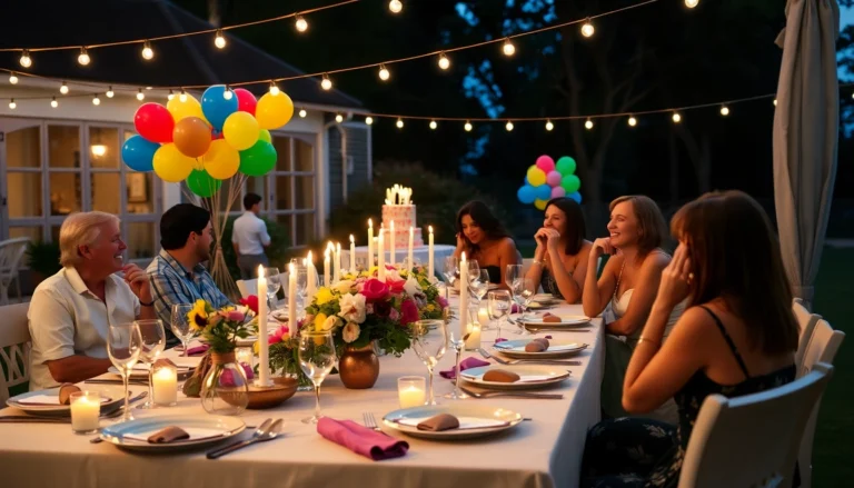 25 Unforgettable Birthday Dinner Party Ideas That Will Wow Your Guests!