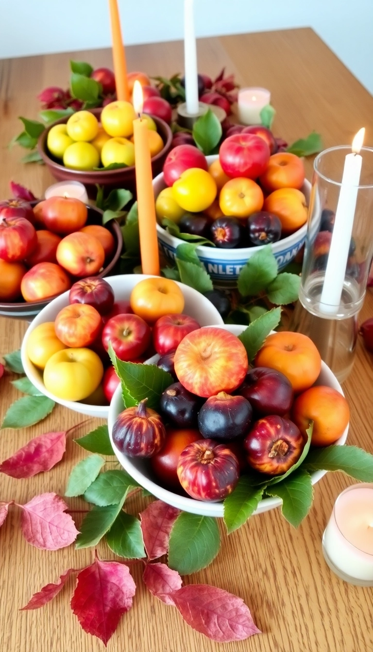 23 Friendsgiving Dinner Party Decor Ideas That'll Make Your Guests Swoon! - 6. Seasonal Fruit Accents