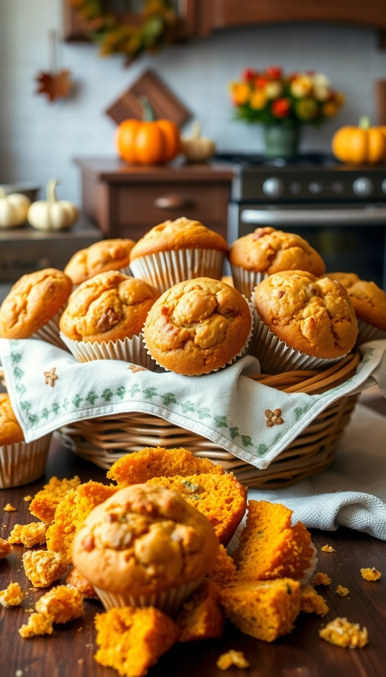 38 Cozy Roasted Acorn Squash Dishes That Will Have Everyone Asking for Seconds! - 12. Acorn Squash Muffins