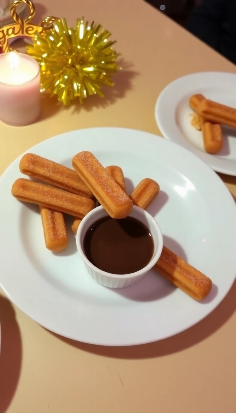 26 Junk Food Snacks Ideas That Will Steal the Show at Your Next Party! - 25. Cinnamon Sugar Mini Churros