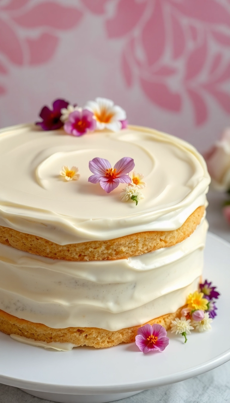 34 Scorpio Birthday Cakes to Celebrate Your Inner Scorpio (Check Out #8!) - 13. Saffron Almond Cake