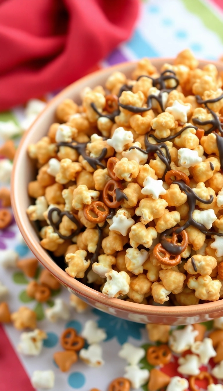 26 Junk Food Snacks Ideas That Will Steal the Show at Your Next Party! - 4. Sweet and Salty Popcorn