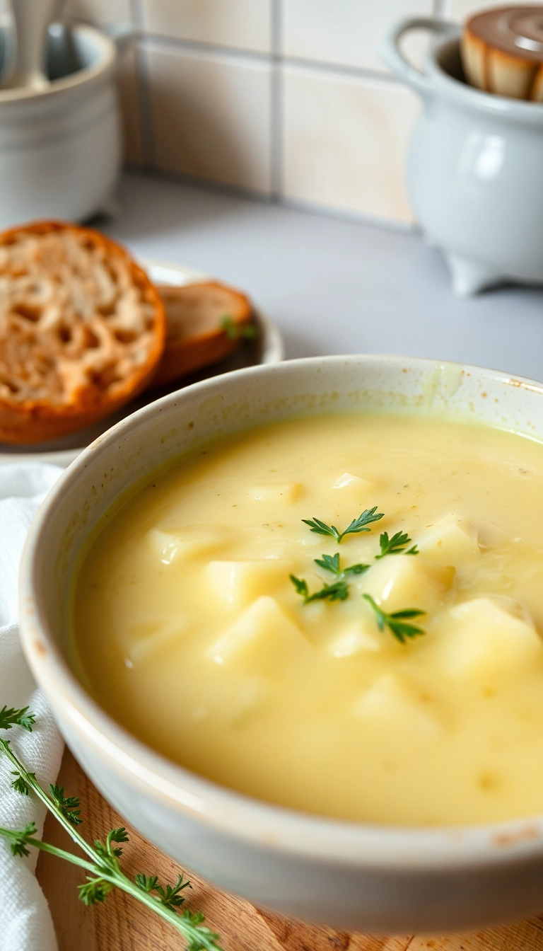 22 Best Vegetarian Greek Side Dishes You Need to Try (Your Taste Buds Will Thank You!) - 13. Potato and Leek Soup