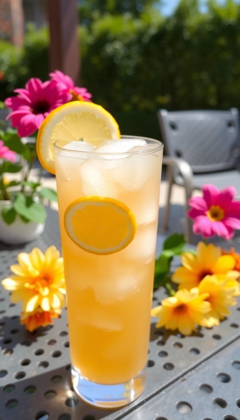 26 Best 7 Brew Drinks Ideas You Can Make at Home (Don’t Miss #1!) - 18. Classic Lemon Iced Tea