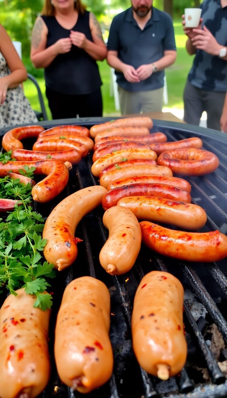 25 Carnivore Snacks Ideas That'll Make Your Taste Buds Dance! - 14. Grilled Sausages