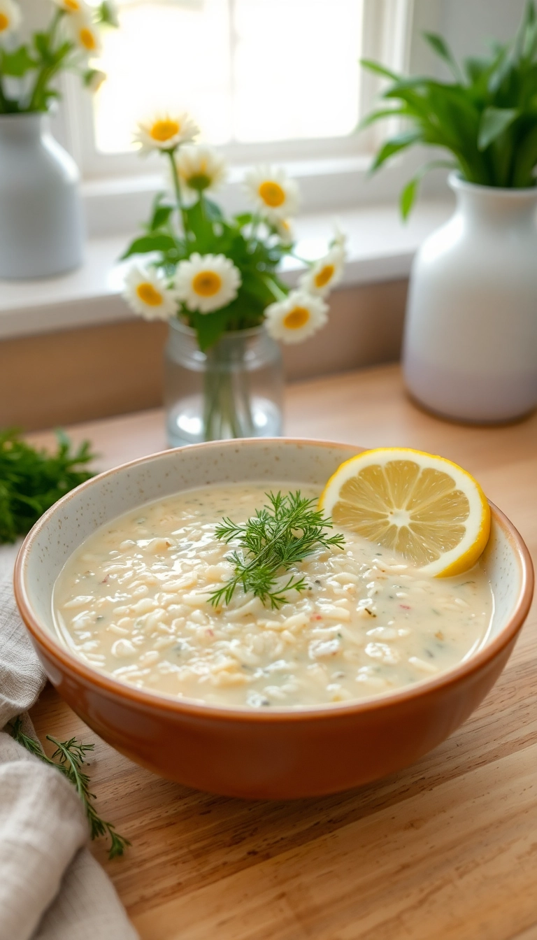 23 Wild Rice Soup Ideas You’ll Want to Dive Into (Number 15 Will Wow You!) - 14. Wild Rice Soup with Dill and Lemon