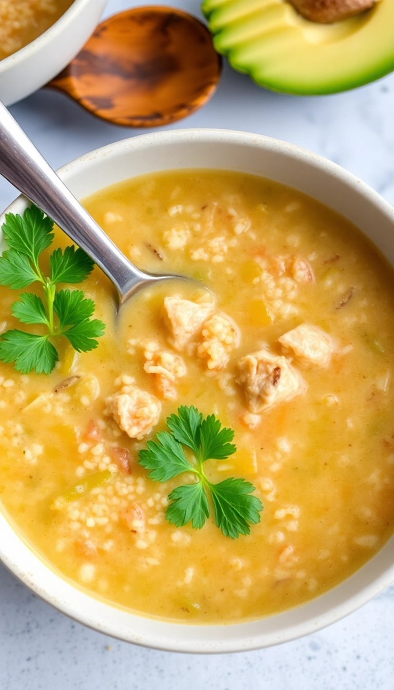 22 Healthy Soup Recipes That Taste Amazing (You'll Love #10!) - 5. Chicken Quinoa Soup