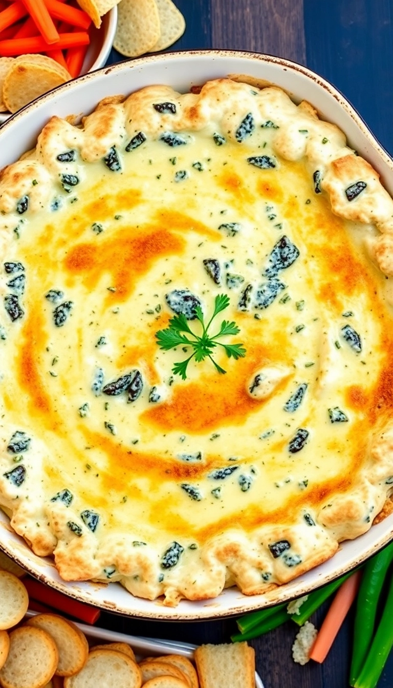 30 Easy Appetizer Recipes That Will Blow Your Guests Away (You Won't Believe #15!) - 2. Spinach and Artichoke Dip