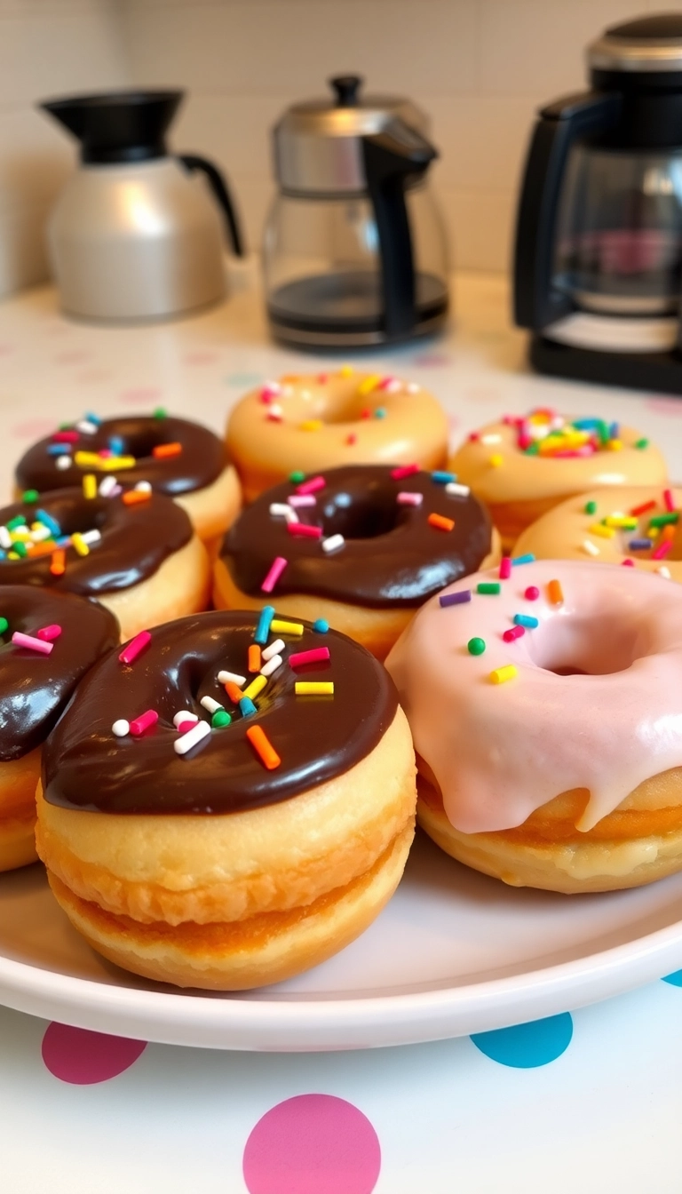 33 Family-Friendly Neapolitan Cake Ideas Everyone Will Love! - Neapolitan Donuts