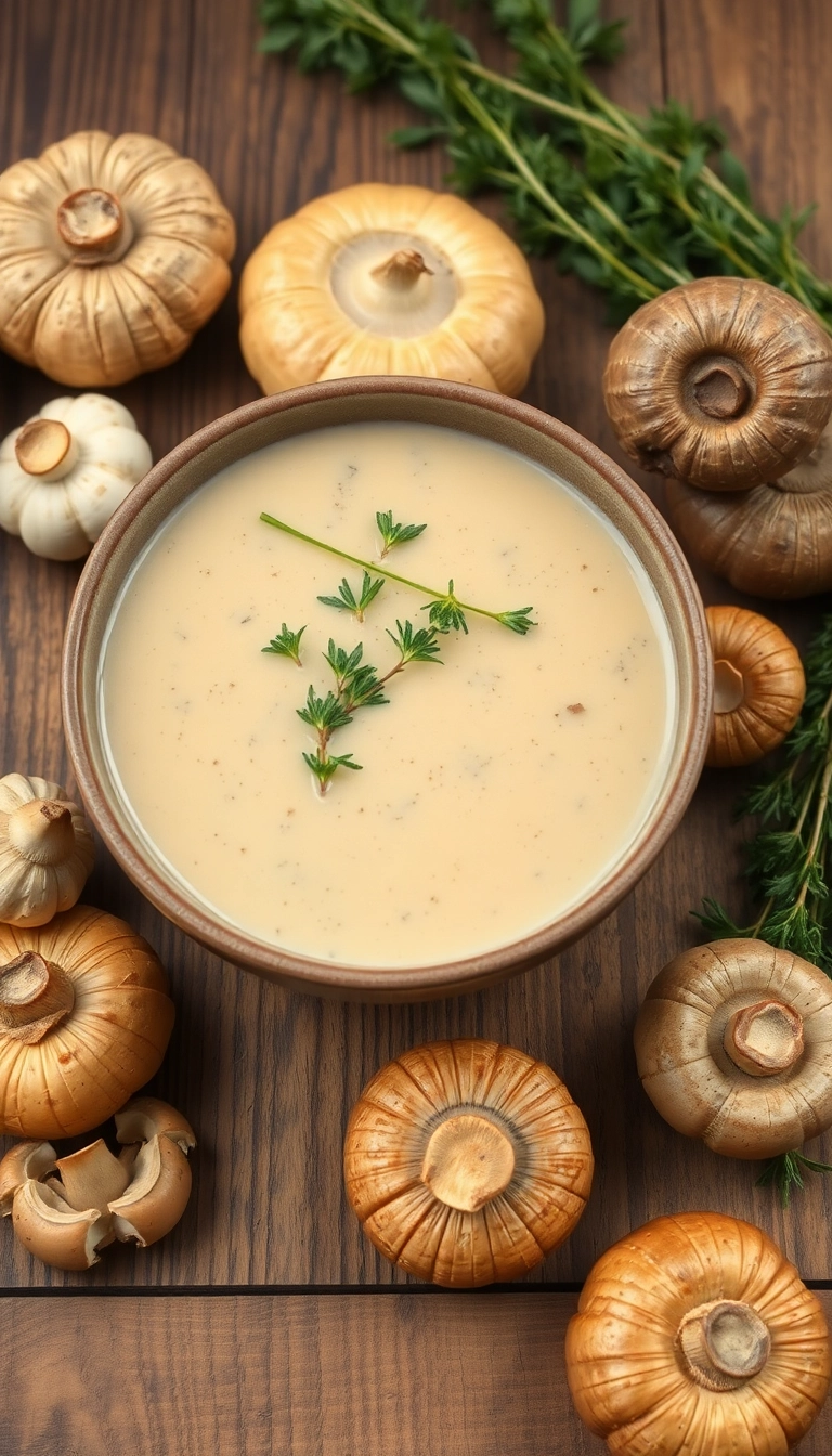 38 Soup Dinner Ideas That Will Warm Your Soul (You Won't Believe #17!) - 11. Creamy Mushroom Soup