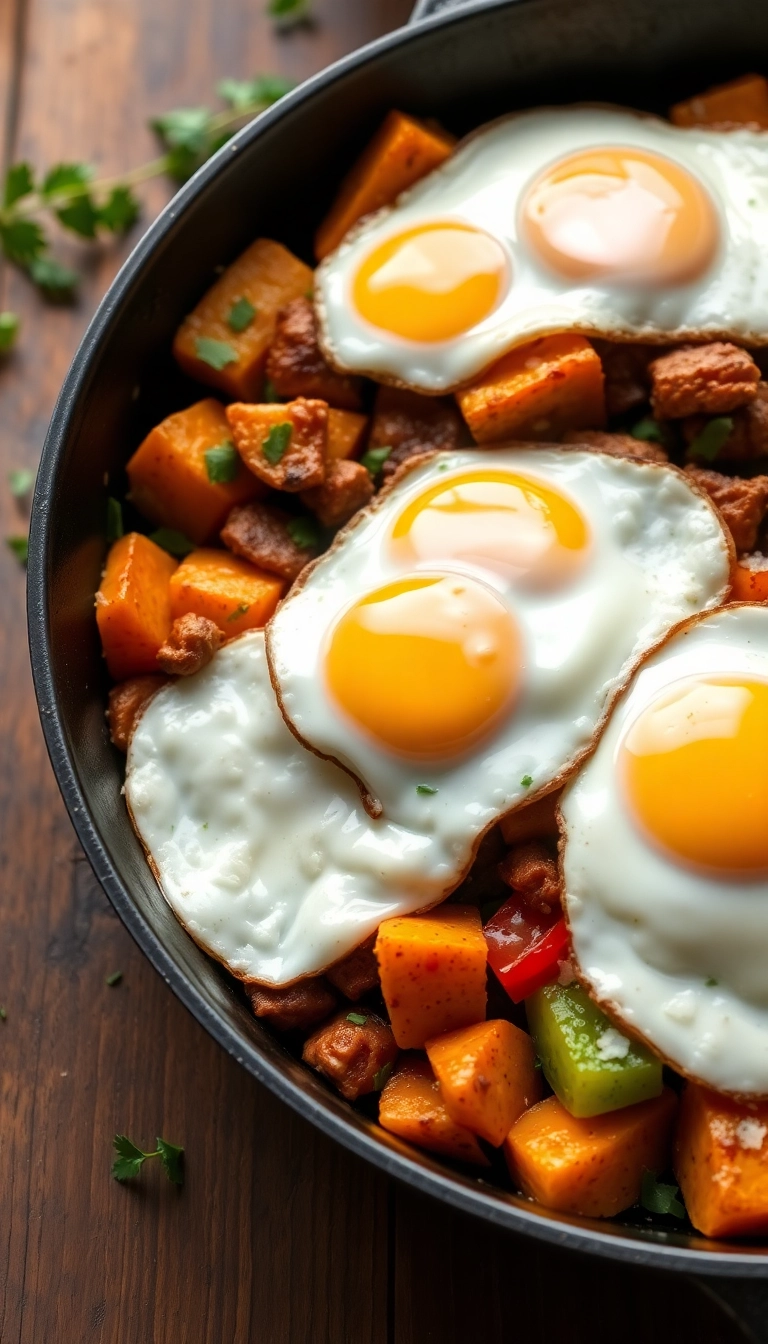 28 Mouthwatering BBQ Chicken Ideas You Can Make at Home (You Won't Believe #14!) - 21. BBQ Chicken & Sweet Potato Hash