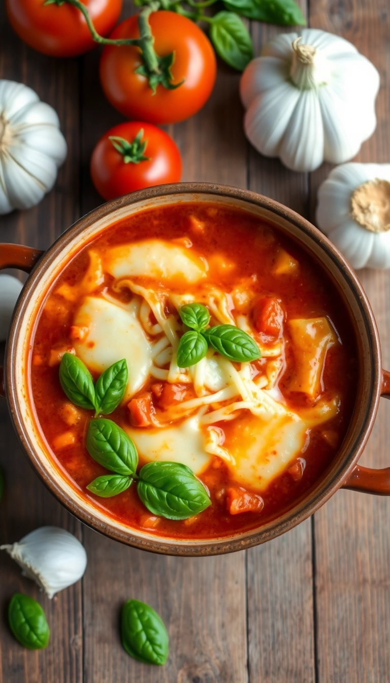 33 Lasagna Soup Ideas That Will Make You Rethink Dinner Forever! - Classic Italian Lasagna Soup